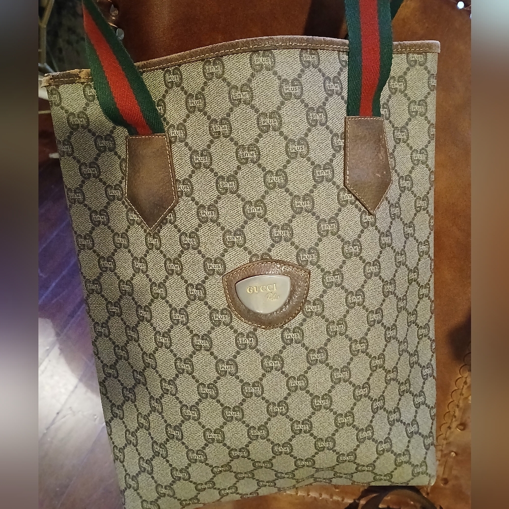 VINTAGE GUCCI PLUS TOTE